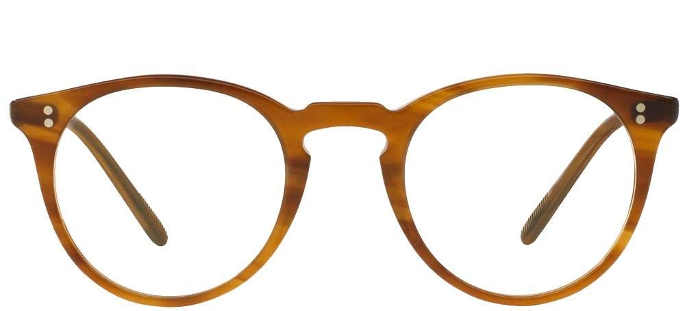Amber Havana Optical Frame Eyeglasses 45mm