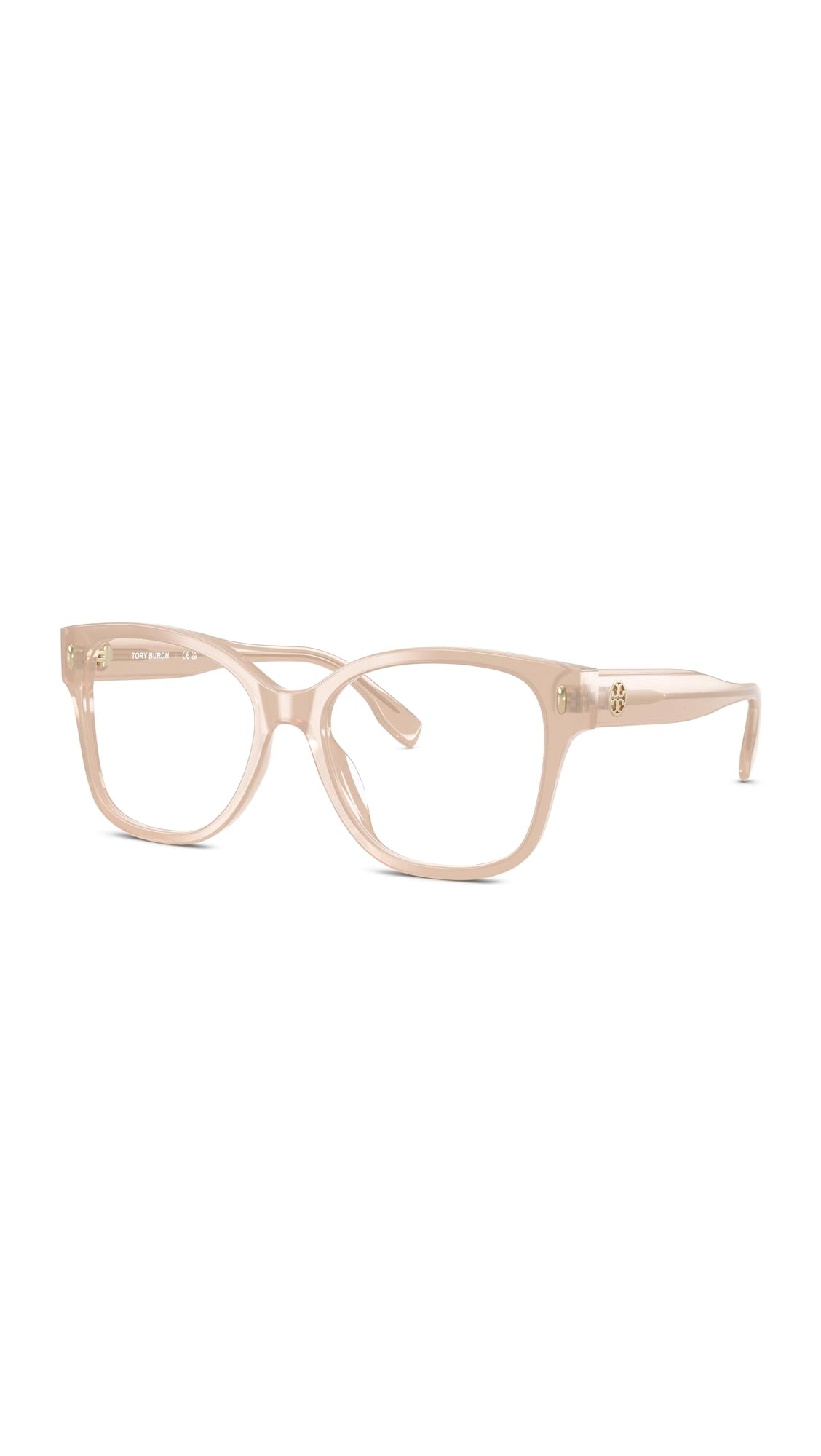 Milky Nude Square Eyeglasses Frame