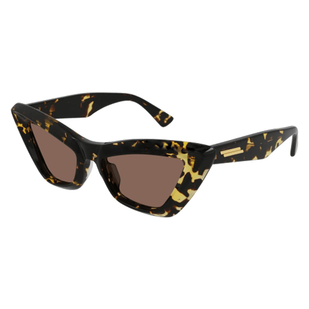 Havana Brown Cat-Eye Sunglasses 53mm