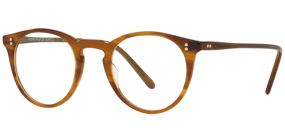 Amber Havana Optical Frame Eyeglasses 45mm