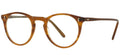 Amber Havana Optical Frame Eyeglasses 45mm