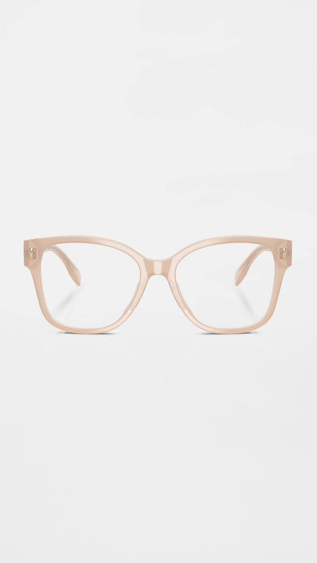 Milky Nude Square Eyeglasses Frame
