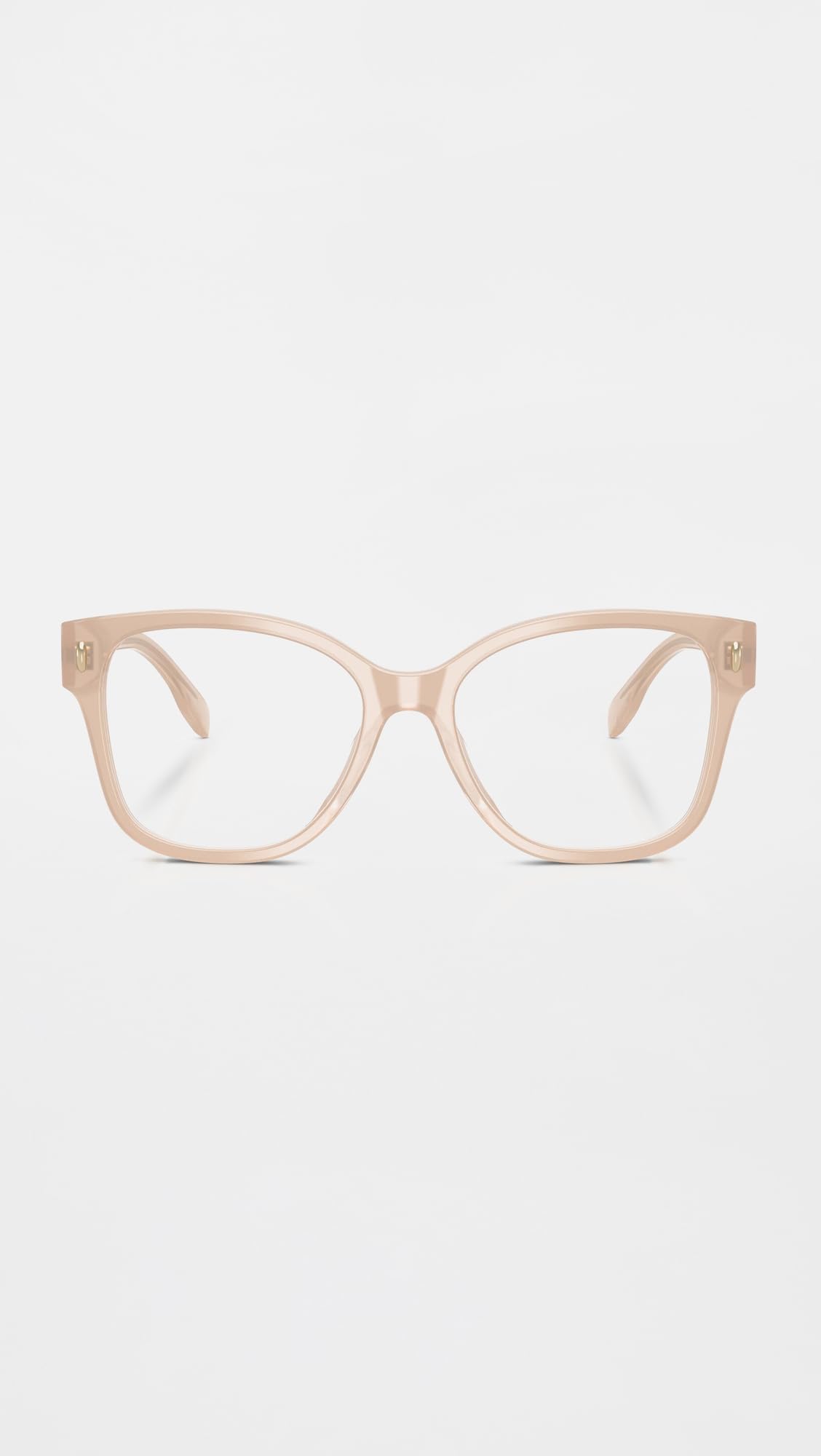 Milky Nude Square Eyeglasses Frame