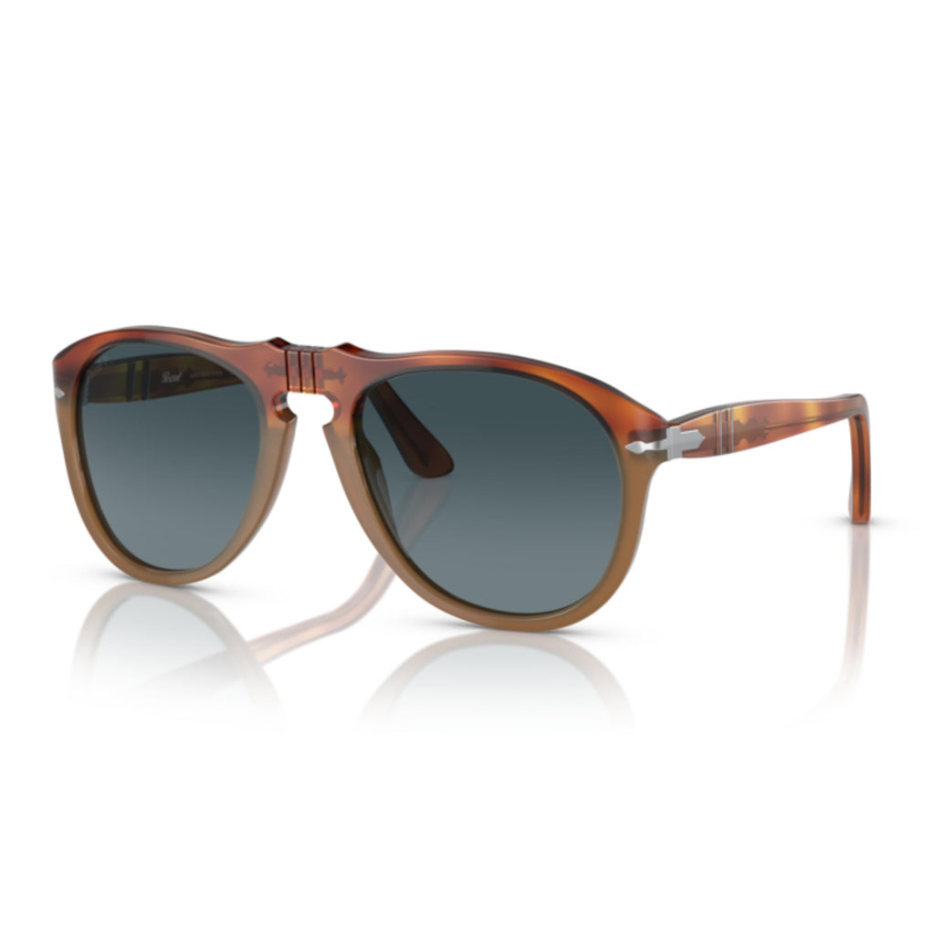 Polarized Gradient Blue Aviator Sunglasses 54mm