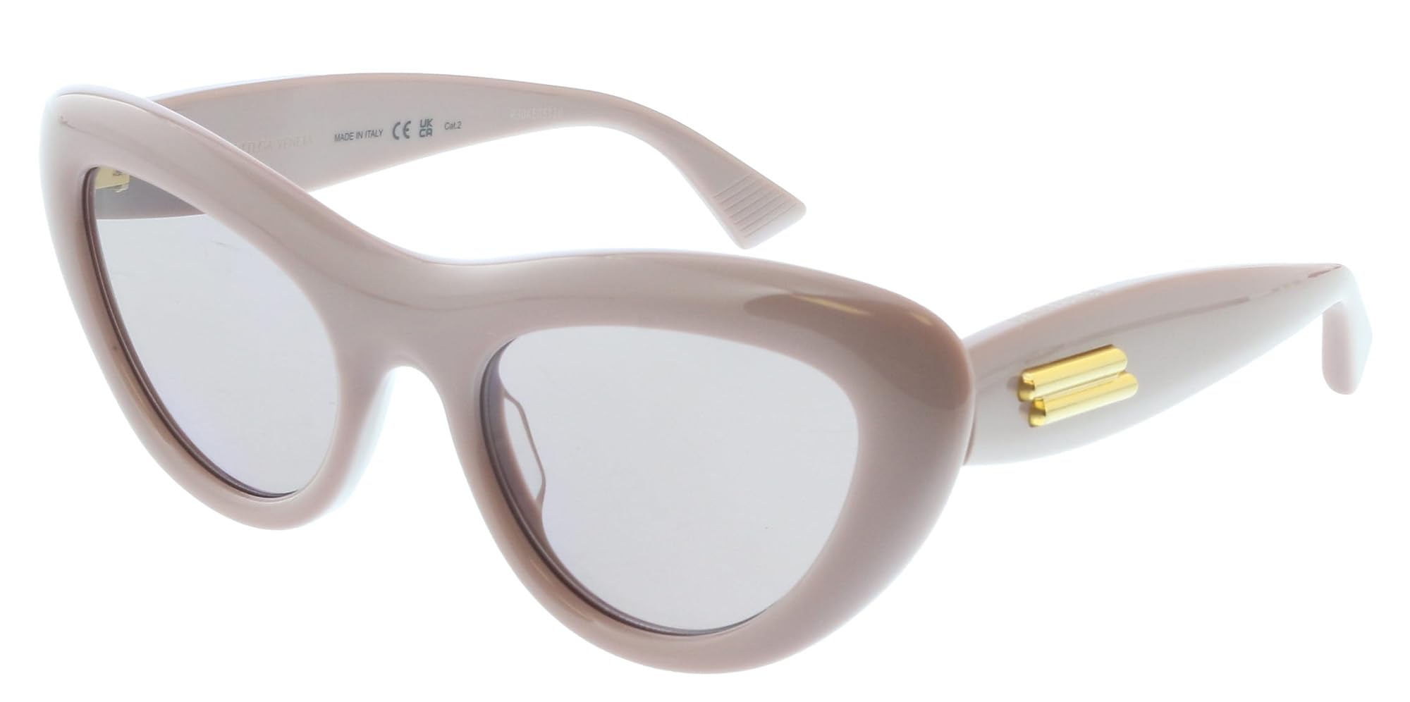 Nude Pink Cat-Eye Sunglasses