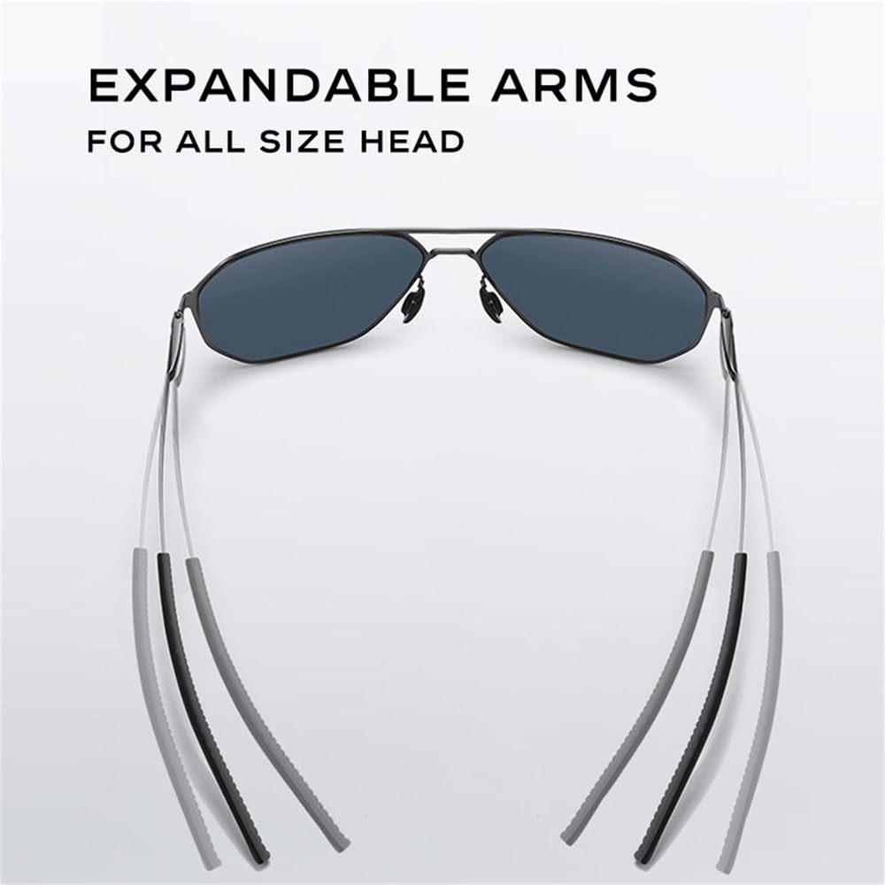 Polarized Driving Sunglasses UV400 Gradient Blue Lens
