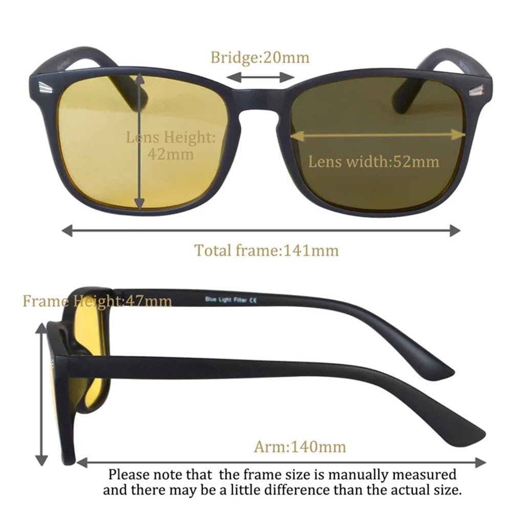 Polarized Yellow Lens Driving Sunglasses