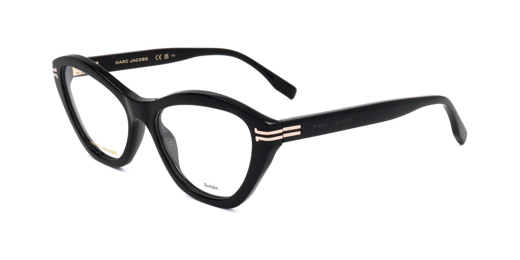Black Plastic Frame Eyeglasses