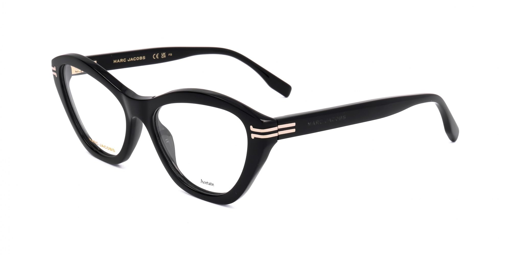 Black Plastic Frame Eyeglasses