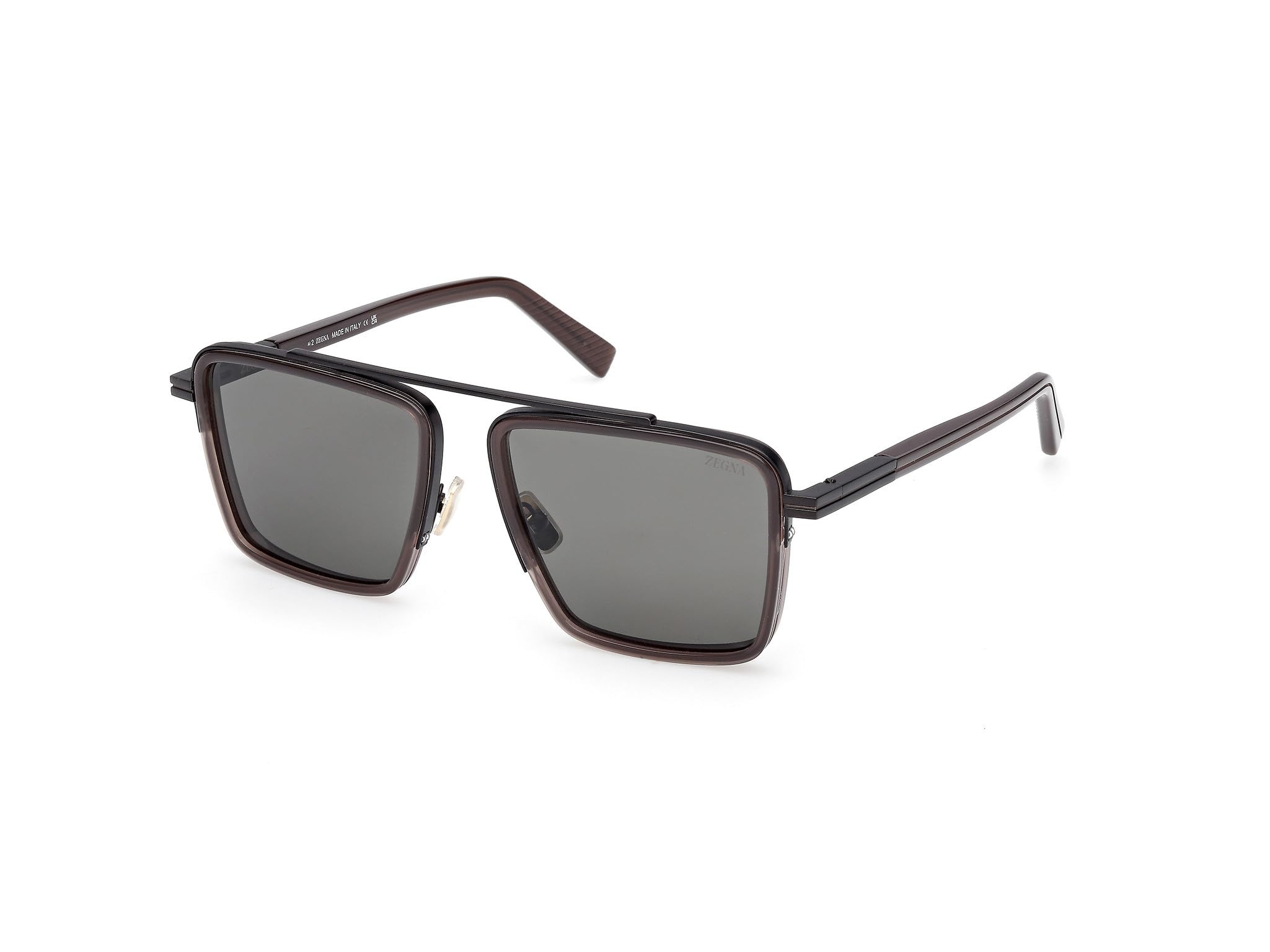 Sunglasses in Smoke Polarized by ZEGNA