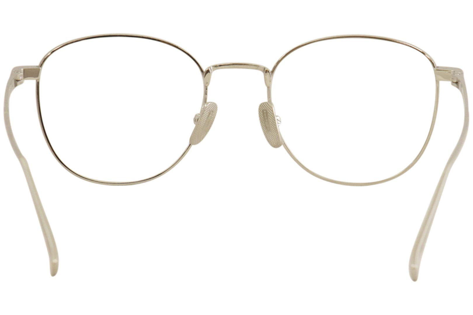 Silver Full Rim Optical Frame Eyeglasses 52mm