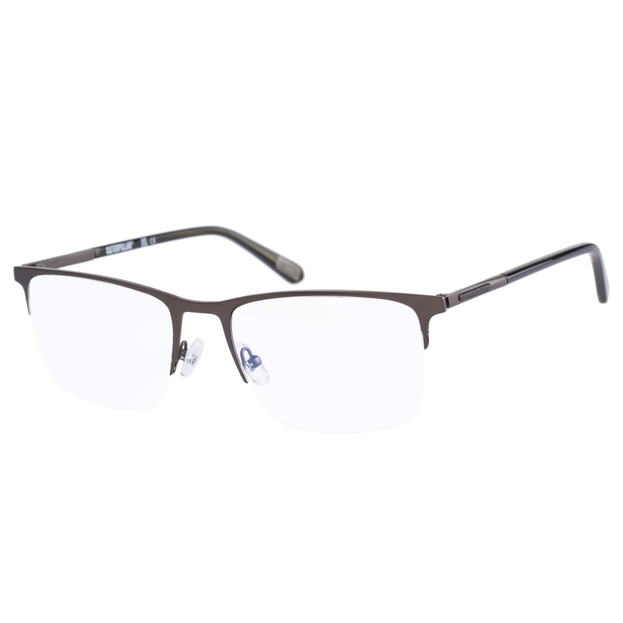 Stainless Steel Oval Eyeglasses Frame for Men