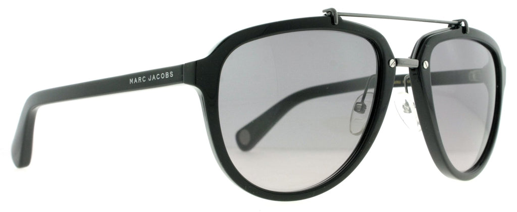 Black Sunglasses Grey Gradient Lens