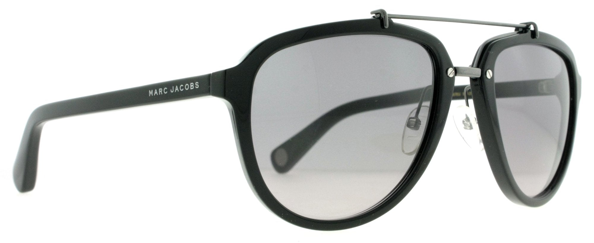 Black Sunglasses Grey Gradient Lens