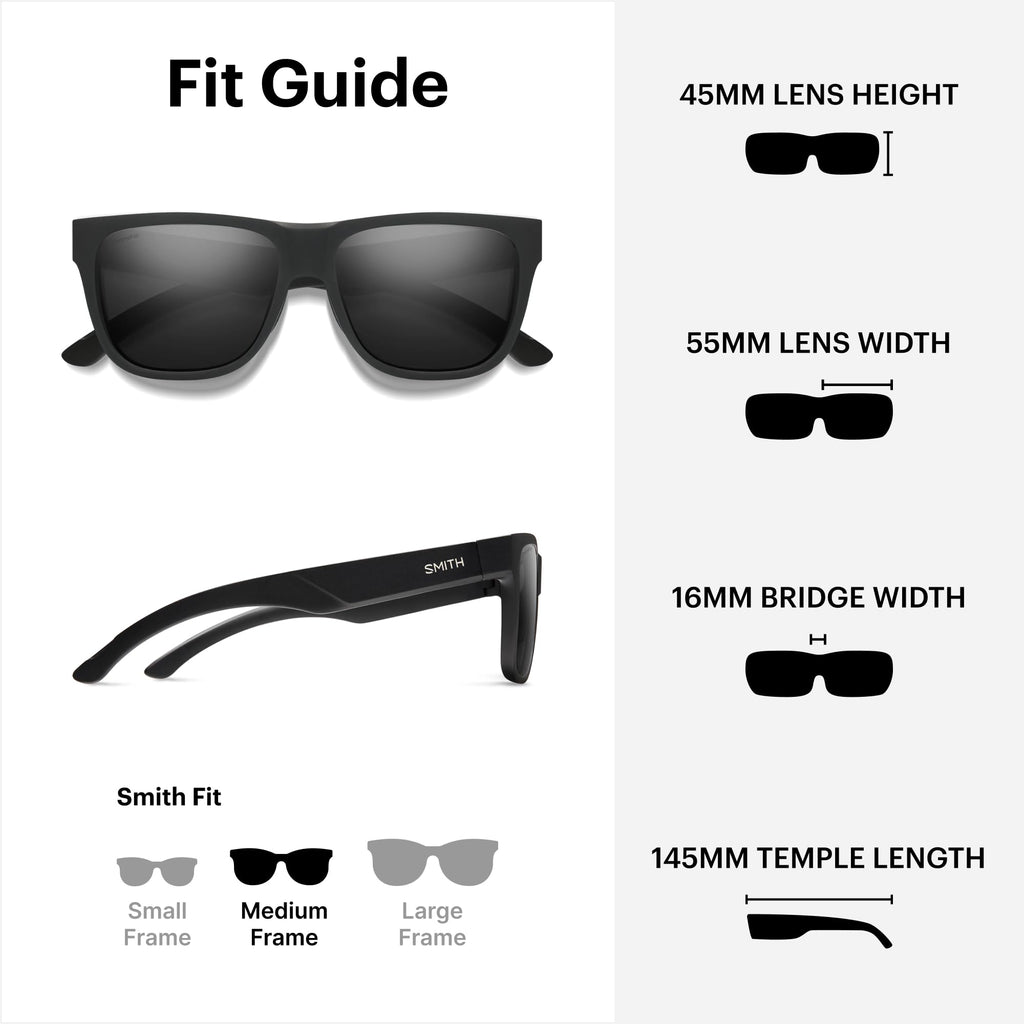 Polarized Performance Sunglasses Matte Black Lens