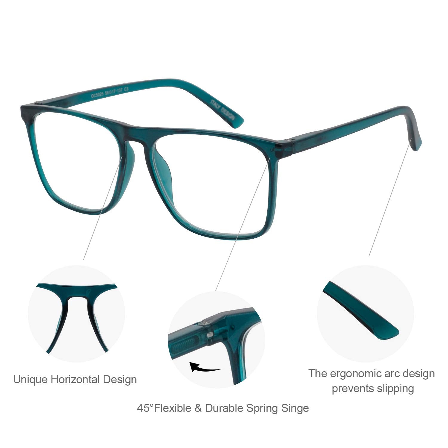 Blue Light Blocking Computer Eyeglasses Frame