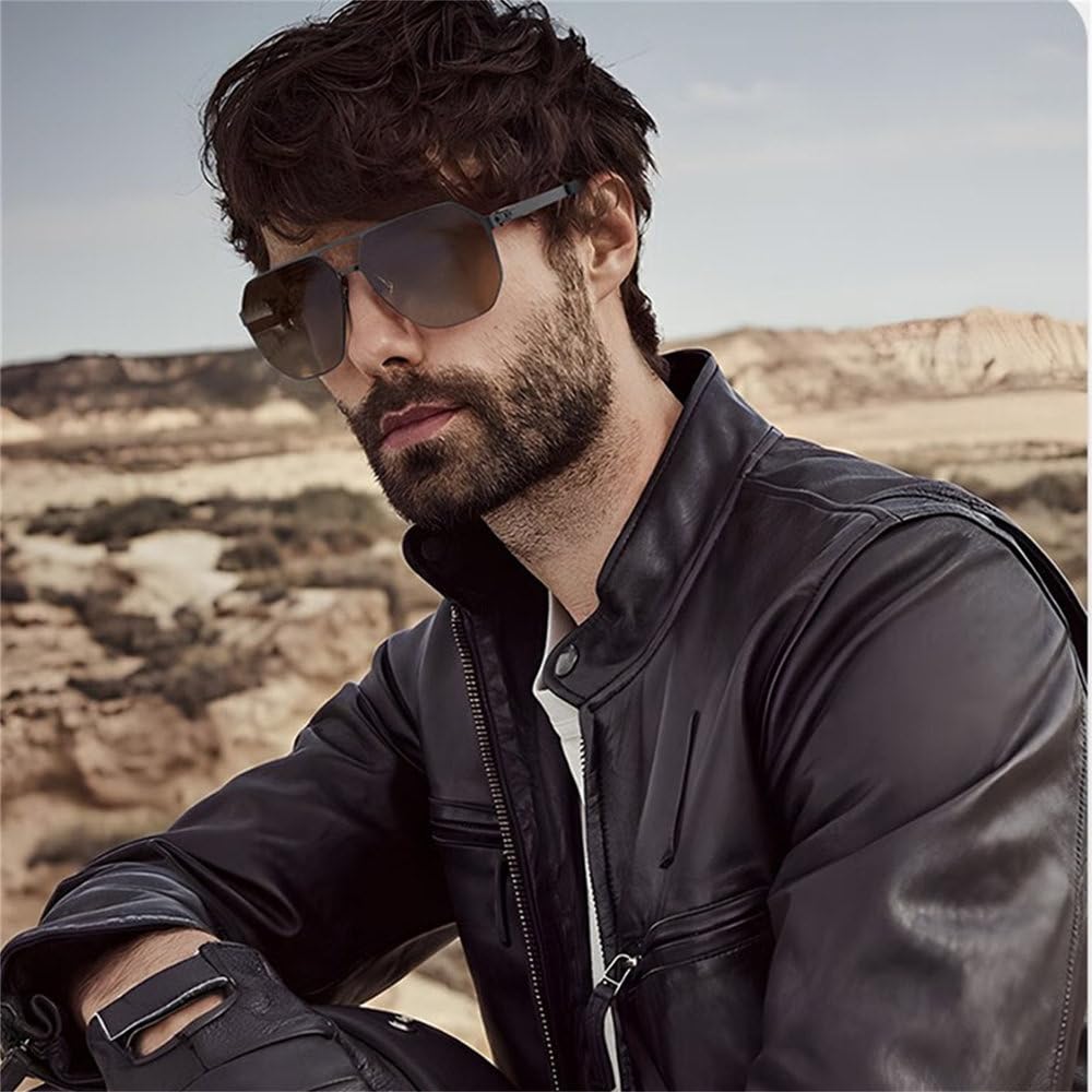 Polarized Driving Sunglasses UV400 Gradient Blue Lens