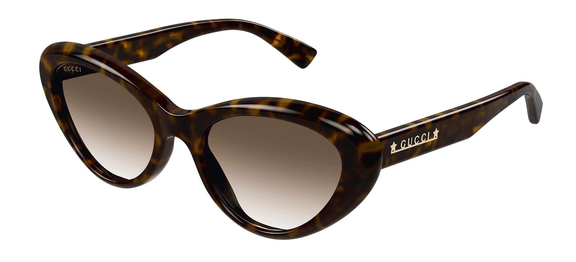 Havana Brown Cat-Eye Sunglasses