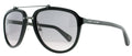 Black Sunglasses Grey Gradient Lens