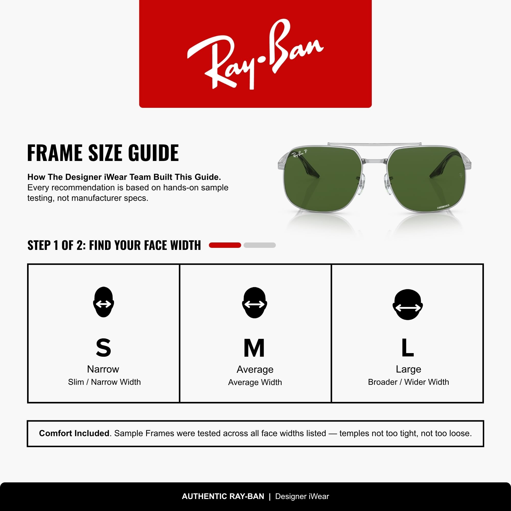 Square Polarized Sunglasses Silver Green Lens 59mm