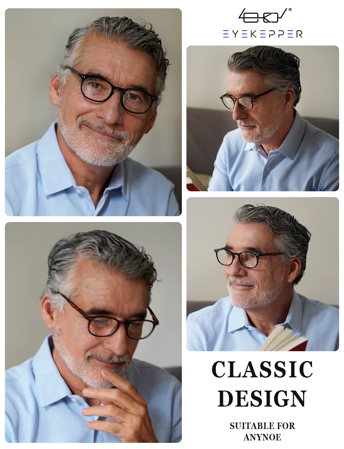 Vintage Blue Light Blocking Glasses Tortoise Frame