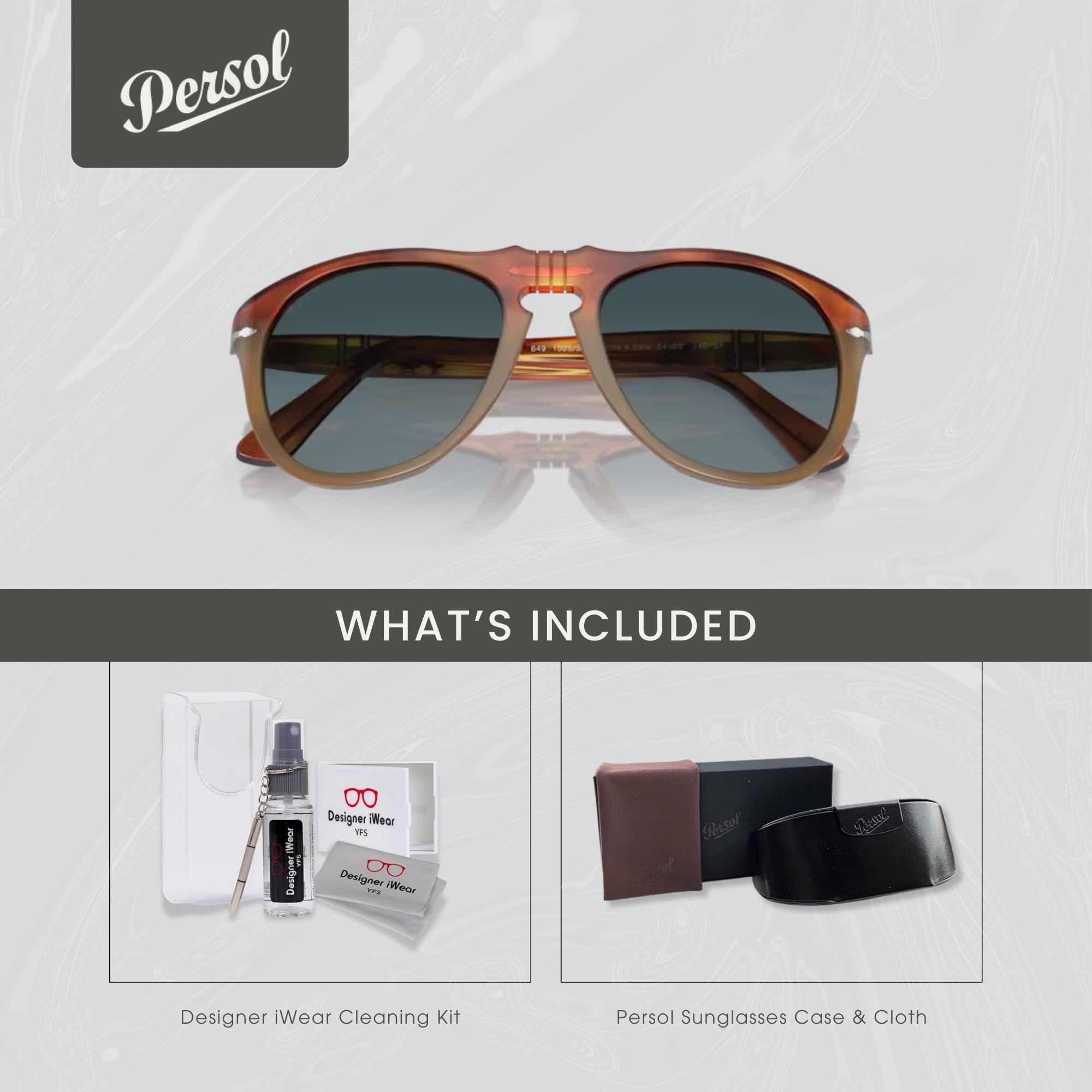 Polarized Gradient Blue Aviator Sunglasses 54mm